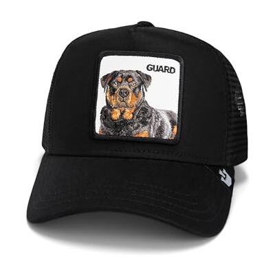 Goorin Bros. Goorin Bros The Guard Dog Black Trucker Cap Verstelbaar Eén maat Goorin Bros. Goorin Bros The Guard Dog Black Trucker Cap Verstelbaar Eén maat