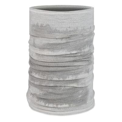 Buff® Merino Lichtgewicht Prints Multifunctionele sjaal, 100% merinowol, wandelen, outdoor, duurzaam, licht, dun, één maat, wit Buff® Merino Lichtgewicht Prints Multifunctionele sjaal, 100% merinowol, wandelen, outdoor, duurzaam, licht, dun, één maat, wit