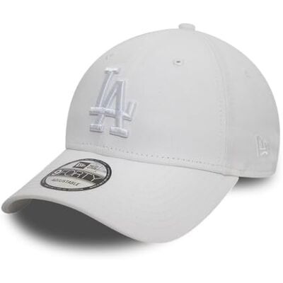 New Era Los Angeles Dodgers MLB League Essential Ton on Ton White 9Forty verstelbare pet New Era Los Angeles Dodgers MLB League Essential Ton on Ton White 9Forty verstelbare pet