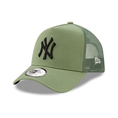 New Era New York Yankees League Essential Jade A-Frame truckerpet verstelbaar New Era New York Yankees League Essential Jade A-Frame truckerpet verstelbaar