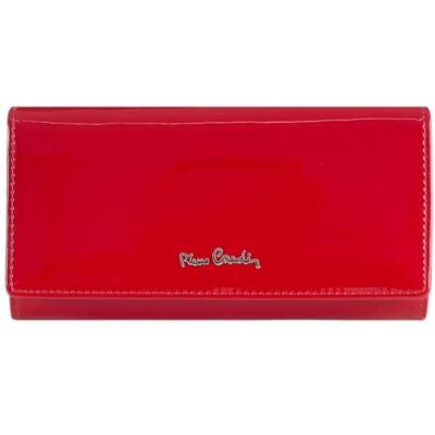Pierre Cardin Portemonnee voor dames, echt leer, mooi, groot, ruim, leer, cadeau, portemonnee met portemonnee, geldhouder, portemonnee voor meisjes, Rood, Stijlvol Pierre Cardin Portemonnee voor dames, echt leer, mooi, groot, ruim, leer, cadeau, portemonnee met portemonnee, geldhouder, portemonnee voor meisjes, Rood, Stijlvol