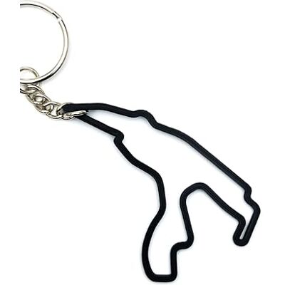 RaceTracks.pl Hanger Trace F1 Formule 1 Draad Trekking Cadeau voor F1 Fan Sleutelhanger Formule 1 SC Zwart Uniwersal RaceTracks.pl Hanger Trace F1 Formule 1 Draad Trekking Cadeau voor F1 Fan Sleutelhanger Formule 1 SC Zwart Uniwersal