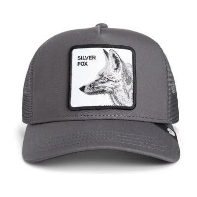 Goorin Bros. Trucker Cap Silver Foxxx Oil donkergrijs, één maat Eén maat Goorin Bros. Trucker Cap Silver Foxxx Oil donkergrijs, één maat Eén maat