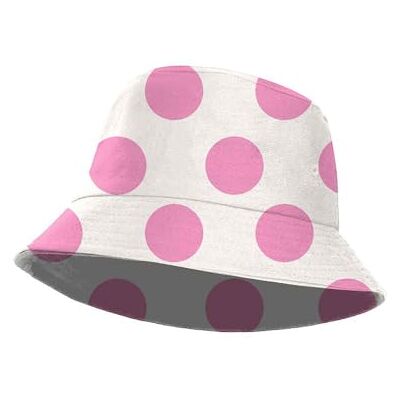 KARACTERMANIA Dots-Kinderklokhoed 25 x 15 cm, roze, één maat, bobhoed voor kinderen, gestippeld, Roze, Bobhoed voor kinderen met stippen KARACTERMANIA Dots-Kinderklokhoed 25 x 15 cm, roze, één maat, bobhoed voor kinderen, gestippeld, Roze, Bobhoed voor kinderen met stippen