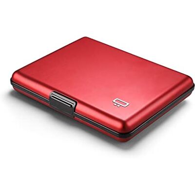 ÖGON -DESIGNS- ÖGON Smart Wallets BS-Red portemonnee Big Stockholm Wallet, aluminium geanodiseerd, rood (rood) BS-Red ÖGON -DESIGNS- ÖGON Smart Wallets BS-Red portemonnee Big Stockholm Wallet, aluminium geanodiseerd, rood (rood) BS-Red