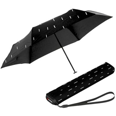 Knirps Ultra US.050 Slim Manual zakparaplu ultralicht en plat, stormvast, winddicht, 21 cm Knirps Ultra US.050 Slim Manual zakparaplu ultralicht en plat, stormvast, winddicht, 21 cm