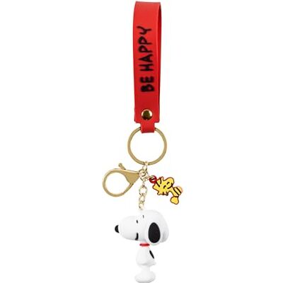 Peanuts Snoopy 3D vinyl sleutelhanger GH00258YL.PH, wit, één maat, casual Peanuts Snoopy 3D vinyl sleutelhanger GH00258YL.PH, wit, één maat, casual