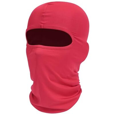 Fuinloth bivakmuts skimasker UV-bescherming motorfiets sjaal zomer nek doek mannen vrouwen, Rood One Size Fuinloth bivakmuts skimasker UV-bescherming motorfiets sjaal zomer nek doek mannen vrouwen, Rood One Size