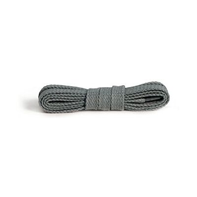 Kaps Platte veters van 100% duurzaam katoen voor vrijetijdsschoenen, gemaakt in Europa, 1 paar, verschillende kleuren en lengtes, 84 Donker grijs 120 cm - 6 à 8 Paires D'oeillets Kaps Platte veters van 100% duurzaam katoen voor vrijetijdsschoenen, gemaakt in Europa, 1 paar, verschillende kleuren en lengtes, 84 Donker grijs 120 cm - 6 à 8 Paires D'oeillets
