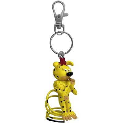 Plastoy Marsupilami Sleutelhanger La Marsupilamie Kunststof 12 cm Plastoy Marsupilami Sleutelhanger La Marsupilamie Kunststof 12 cm