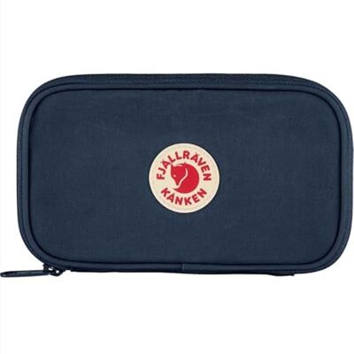 Fjällräven Fjallraven Kånken Travel Wallet, reisaccessoires, uniseks, volwassenen, marineblauw, 19 x 2,5 x 11 cm Fjällräven Fjallraven Kånken Travel Wallet, reisaccessoires, uniseks, volwassenen, marineblauw, 19 x 2,5 x 11 cm
