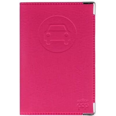 Color Pop Papierhouder voor auto, gemaakt in Frankrijk, pvc, Frans papier, grijze kaart, rijbewijs, 13,8 x 9 cm, Fuchsia, Klassiek Color Pop Papierhouder voor auto, gemaakt in Frankrijk, pvc, Frans papier, grijze kaart, rijbewijs, 13,8 x 9 cm, Fuchsia, Klassiek