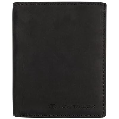 TOM TAILOR Ron, Portemonnee (jeansformaat) voor heren, zwart (zwart), 10 x 12 x 2,5 cm (b x h x d) 10x12x2.5 cm (B x H x T) TOM TAILOR Ron, Portemonnee (jeansformaat) voor heren, zwart (zwart), 10 x 12 x 2,5 cm (b x h x d) 10x12x2.5 cm (B x H x T)