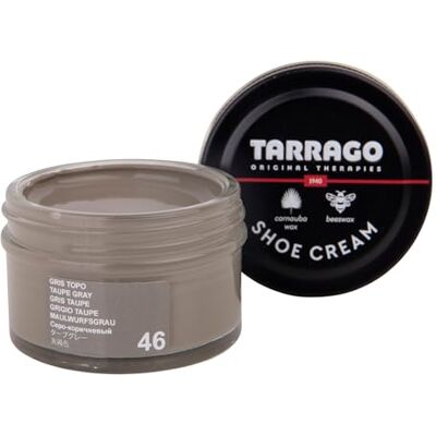 Tarrago Shoe Cream Jar 50 ml herenschoenen en tassen, (46) taupe grijs, 50 ml 50 ml Tarrago Shoe Cream Jar 50 ml herenschoenen en tassen, (46) taupe grijs, 50 ml 50 ml