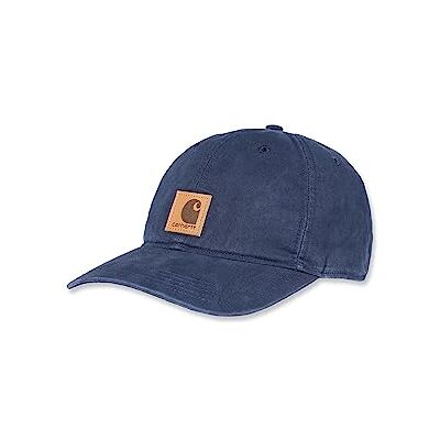 Carhartt Canvas Cap Uniseks (1 stuk), Navy Blauw L Carhartt Canvas Cap Uniseks (1 stuk), Navy Blauw L
