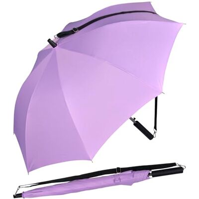 iX-brella Automatische paraplu met riem om over de schouder te dragen, geel, 100 cm iX-brella Automatische paraplu met riem om over de schouder te dragen, geel, 100 cm