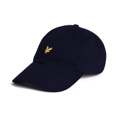 Lyle & Scott Honkbalpet voor heren, marineblauw, één maat Eén maat Lyle & Scott Honkbalpet voor heren, marineblauw, één maat Eén maat
