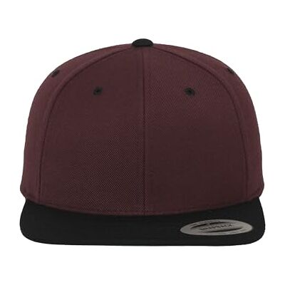 Flexfit Classic Snapback 2-Tone Cap uniseks-volwassene pet, kastanjebruin/zwart, One Size One Size Flexfit Classic Snapback 2-Tone Cap uniseks-volwassene pet, kastanjebruin/zwart, One Size One Size