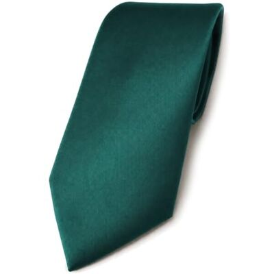 TigerTie Effen satijnen designstropdas in verschillende kleuren, Donkergroen taille: ca. longueur 150 cm, largeur 8 cm TigerTie Effen satijnen designstropdas in verschillende kleuren, Donkergroen taille: ca. longueur 150 cm, largeur 8 cm