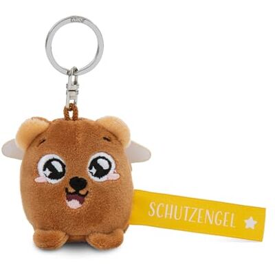 NICI Sleutelhanger beer beschermengel 5 cm bruin trouwe metgezel voor rugzak of tas, sleutelhanger voor groot en klein 62034 NICI Sleutelhanger beer beschermengel 5 cm bruin trouwe metgezel voor rugzak of tas, sleutelhanger voor groot en klein 62034