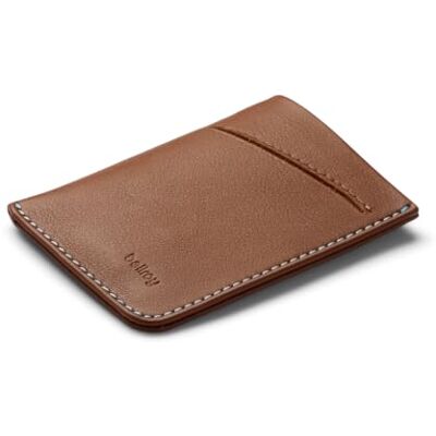 Bellroy Kaarthoes (minimalistische premium lederen kaarthouder of portemonnee, voor 2-8 bankkaarten of visitekaartjes en gevouwen bankbiljetten) Hazelnoot Bellroy Kaarthoes (minimalistische premium lederen kaarthouder of portemonnee, voor 2-8 bankkaarten of visitekaartjes en gevouwen bankbiljetten) Hazelnoot