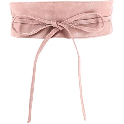 FASHIONGEN Obi-riem voor dames, brede Obi-riem, kunstleer, hoge kwaliteit, MICA, Roze XXX-Large FASHIONGEN Obi-riem voor dames, brede Obi-riem, kunstleer, hoge kwaliteit, MICA, Roze XXX-Large
