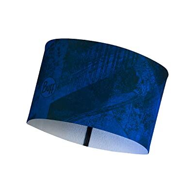 Buff® Concrete Blue Bandana, fleece, voor volwassenen, uniseks, blauw, Eén maat Buff® Concrete Blue Bandana, fleece, voor volwassenen, uniseks, blauw, Eén maat