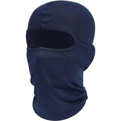 Fuinloth bivakmuts skimasker UV-bescherming motorfiets sjaal zomer nek doek mannen vrouwen, Donkerblauw One Size Fuinloth bivakmuts skimasker UV-bescherming motorfiets sjaal zomer nek doek mannen vrouwen, Donkerblauw One Size
