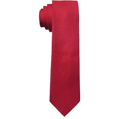 MASADA Handgemaakte en zorgvuldig afgewerkte herenstropdas, 6 cm breed, Donker rood Taille unique MASADA Handgemaakte en zorgvuldig afgewerkte herenstropdas, 6 cm breed, Donker rood Taille unique