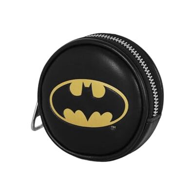KARACTERMANIA Batman Batsignal-Cookie Portemonnee, zwart, 8,7 x 8,7 cm, zwart, eenheidsmaat, Cookie Batsignal portemonnee, zwart., Cookie Batsignal Portemonnee KARACTERMANIA Batman Batsignal-Cookie Portemonnee, zwart, 8,7 x 8,7 cm, zwart, eenheidsmaat, Cookie Batsignal portemonnee, zwart., Cookie Batsignal Portemonnee
