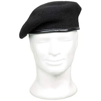 MFH Bundeswehr 10103 Barett, zwart. 59 MFH Bundeswehr 10103 Barett, zwart. 59