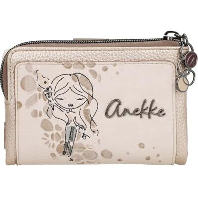Anekke Sophia Auralis flexibele portemonnee RFID meerkleurig beige Anekke Sophia Auralis flexibele portemonnee RFID meerkleurig beige