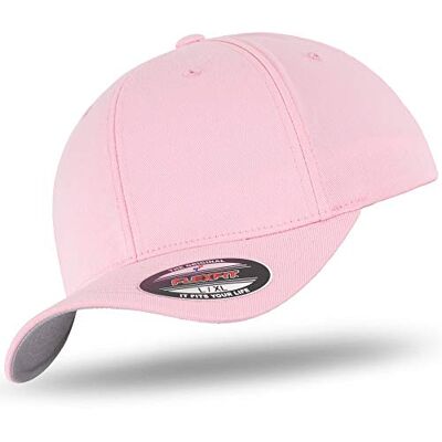 Flexfit Wooly Combed Xs, uniseks pet voor volwassenen, Roze, S-M, Roze, S-M S-M Flexfit Wooly Combed Xs, uniseks pet voor volwassenen, Roze, S-M, Roze, S-M S-M