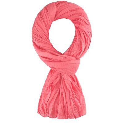 ALLEE DU FOULARD Sjaal, 100% katoen, afmetingen 200 x 110 cm, uniseks, meer dan 50 effen kleuren, Papaja 110 x 200 cm ALLEE DU FOULARD Sjaal, 100% katoen, afmetingen 200 x 110 cm, uniseks, meer dan 50 effen kleuren, Papaja 110 x 200 cm