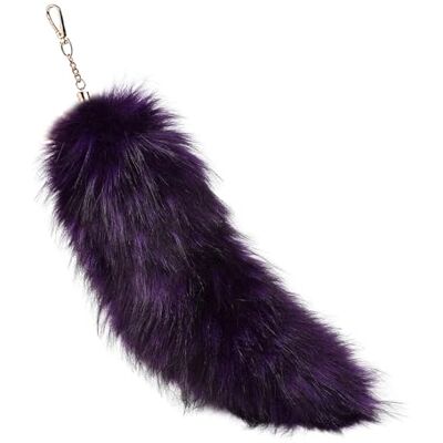 ChongKuan Therian Tail Vossenstaart hanger van imitatiebont, 16 ChongKuan Therian Tail Vossenstaart hanger van imitatiebont, 16