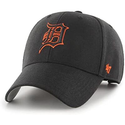 47 Zwarte tijgers MLB P-waarde Cap 47 Zwarte tijgers MLB P-waarde Cap