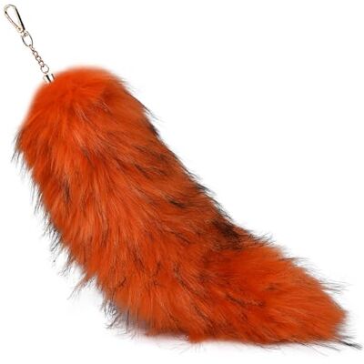 ChongKuan Therian Tail Vossenstaart hanger van imitatiebont, 6 ChongKuan Therian Tail Vossenstaart hanger van imitatiebont, 6