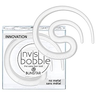 Invisibobble Bunstar Crystal Clear haarclip, 1 haarclip voor meisjes en vrouwen, sterke en haarvriendelijke grip, metaalvrij, ontworpen in het hart van München Invisibobble Bunstar Crystal Clear haarclip, 1 haarclip voor meisjes en vrouwen, sterke en haarvriendelijke grip, metaalvrij, ontworpen in het hart van München