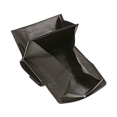 LEAS Portemonnee voor grootvaders, echt leer, zwart Special Edition, zwart, 11,5 x 9 cm LEAS Portemonnee voor grootvaders, echt leer, zwart Special Edition, zwart, 11,5 x 9 cm