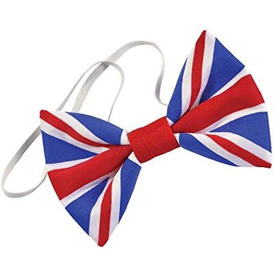 Bristol Novelty Union Jack BA2890 vlinderdas voor heren, Eén maat, Meerkleurig Bristol Novelty Union Jack BA2890 vlinderdas voor heren, Eén maat, Meerkleurig
