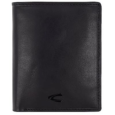 Camel Active Como RFID-portemonnee voor heren, leer, staand formaat, medium, zwart., 000217 Camel Active Como RFID-portemonnee voor heren, leer, staand formaat, medium, zwart., 000217