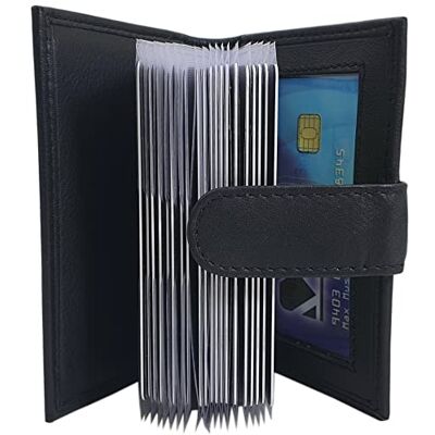 myledershop XXL Kalfsleer creditcardhouder MJ-Design-Germany in 3 verschillende kleuren, zwart myledershop XXL Kalfsleer creditcardhouder MJ-Design-Germany in 3 verschillende kleuren, zwart