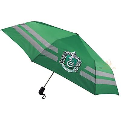 Cinereplicas Harry Potter Zwadderich paraplu officiële licentie, groen, Estándar, Zwadderich, Groen, Zwaderich Cinereplicas Harry Potter Zwadderich paraplu officiële licentie, groen, Estándar, Zwadderich, Groen, Zwaderich