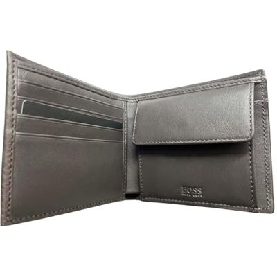Boss Portemonnee heren 201 donkerbruin, Modern Boss Portemonnee heren 201 donkerbruin, Modern