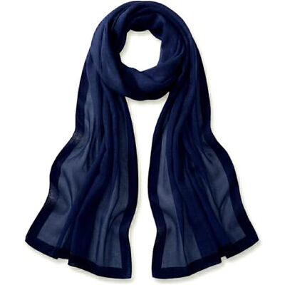 TigerTie Effen chiffon sjaal voor dames, 160 cm x 36 cm, gemaakt in Italië Tuchgröße 160 cm x 36 cm TigerTie Effen chiffon sjaal voor dames, 160 cm x 36 cm, gemaakt in Italië Tuchgröße 160 cm x 36 cm