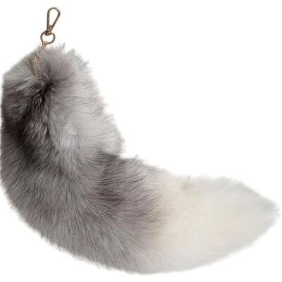 ChongKuan Therian Tail Vossenstaart hanger van imitatiebont, 12, Nieuw ChongKuan Therian Tail Vossenstaart hanger van imitatiebont, 12, Nieuw