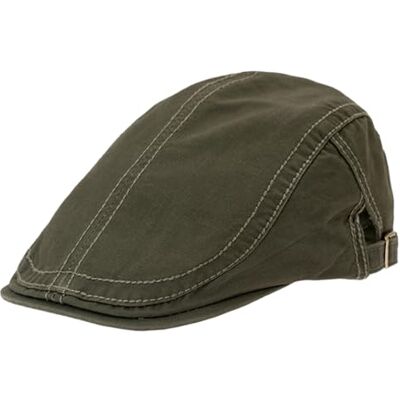 KeepSa Vintage platte heren-pet, katoen, zomer, baret, Gatsby Ivy hoed, opvouwbare Ierse hoed, verstelbaar, ademend 57-61 KeepSa Vintage platte heren-pet, katoen, zomer, baret, Gatsby Ivy hoed, opvouwbare Ierse hoed, verstelbaar, ademend 57-61