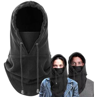inedit Fleece bivakmuts, winter, multifunctioneel, muts, sjaal, thermische halsdoek, voor dames en heren, kleding voor grote kou, skiaccessoires, hoofd- en gezichtsbescherming Eén maat inedit Fleece bivakmuts, winter, multifunctioneel, muts, sjaal, thermische halsdoek, voor dames en heren, kleding voor grote kou, skiaccessoires, hoofd- en gezichtsbescherming Eén maat