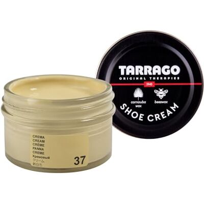 Tarrago Shoe Cream Beschermende crème voor leren schoenen, schoenverzorging, voedt, herstelt en beschermt 50 ml, (37) Crème 50 ml Tarrago Shoe Cream Beschermende crème voor leren schoenen, schoenverzorging, voedt, herstelt en beschermt 50 ml, (37) Crème 50 ml