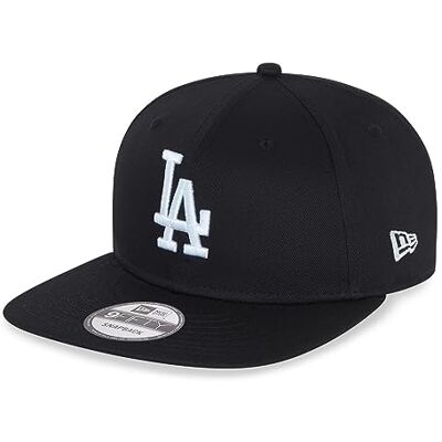 New Era Los Angeles Dodgers MLB Essentials Black 9Fifty Snapback Cap New Era Los Angeles Dodgers MLB Essentials Black 9Fifty Snapback Cap